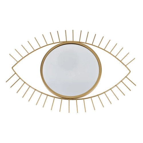 Metall spiegel gold auge - metall,