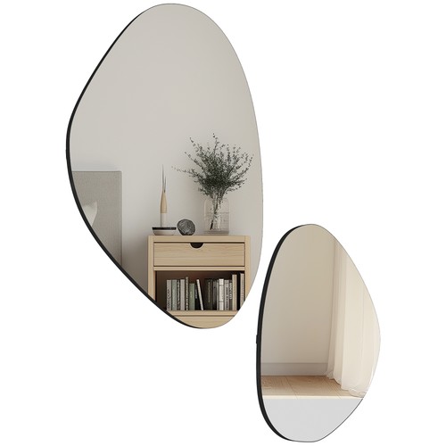 Wandspiegel 2er set - 2er-set, 70x46