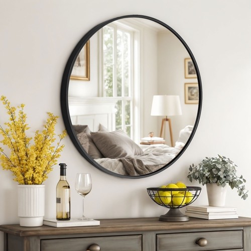 40cm wandspiegel rund - 40cm,