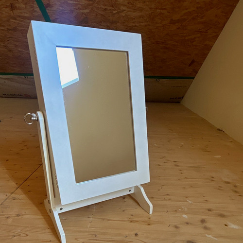 Weißer schmuckschrank mit - weißer,