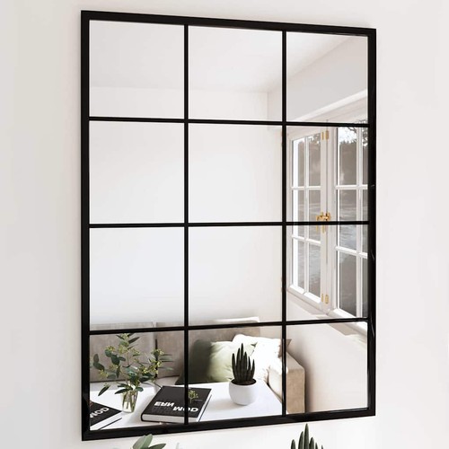 Wandspiegel schwarz 80x60 - wandspiegel,