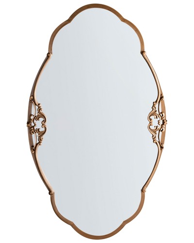 Wandspiegel metall gold - wandspiegel,